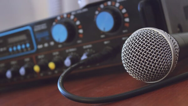 photo of sound recording equipment